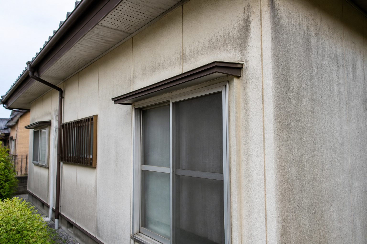 施工前の外壁塗装